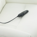 Poltrona relax massaggiante e riscaldante ergonomica con poggiapiedi Myron Scelta