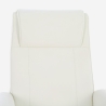 Poltrona relax massaggiante e riscaldante ergonomica con poggiapiedi Myron Modello