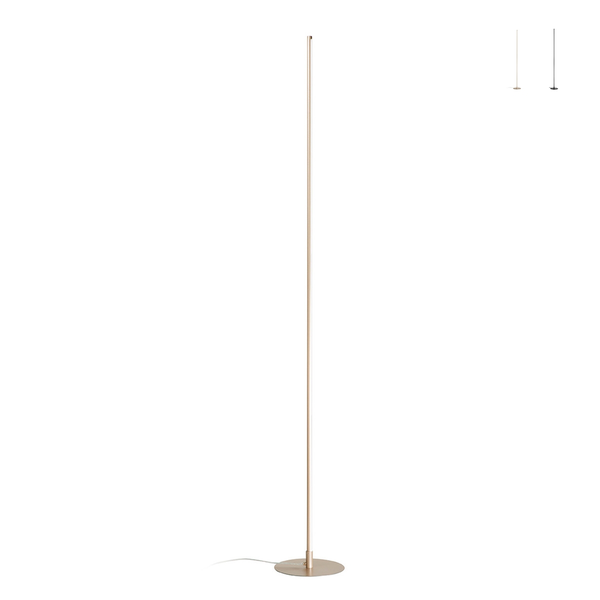 Lampada da terra dimmerabile a LED in metallo H165cm Genius T Offerta Lampada da terra dimmerabile a LED in metallo H165cm Genius T Offerta