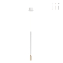 Lampada a sospensione con LED in metallo verniciato Tubic Promozione