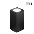 Plafoniera rettangolare a soffitto in alluminio H12cm Aloa Promozione