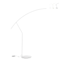 Lampada da terra con LED dimmerabile H202cm in metallo Folaga Saldi