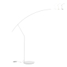 Lampada da terra con LED dimmerabile H202cm in metallo Folaga Saldi