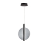 Lampada a sospensione in vetro e metallo Ø30cm Juis S Offerta