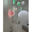 Lampada da terra a LED H170cm in metallo e vetro Jokey PT Sconti