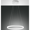 Lampadario LED design moderno circolare in metallo bianco Skyround-S Saldi