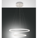 Lampada a sospensione LED design moderno con doppio anello Skyround-2S Offerta