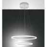 Lampada a sospensione LED design moderno con doppio anello Skyround-2S Offerta