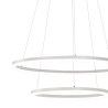 Lampada a sospensione LED design moderno con doppio anello Skyround-2S Sconti
