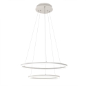Lampada a sospensione LED design moderno con doppio anello Skyround-2S Vendita