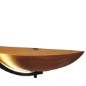 Lampada LED applique in legno con dimmer per camera da letto Roseg Catalogo