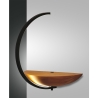 Lampada LED applique in legno con dimmer per camera da letto Roseg Sconti