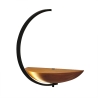 Lampada LED applique in legno con dimmer per camera da letto Roseg Offerta