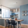 Lampada a sospensione moderna in legno a LED per cucina soggiorno Ribot-S Saldi