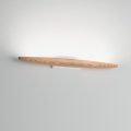 Lampada da parete moderna a LED applique in legno e metallo Ribot-P Promozione