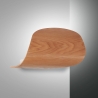 Applique lampada da parete moderna a LED in legno e metallo Pevero-P Offerta