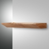Applique in legno e vetro lampada da parete a LED con dimmer Linus Vendita