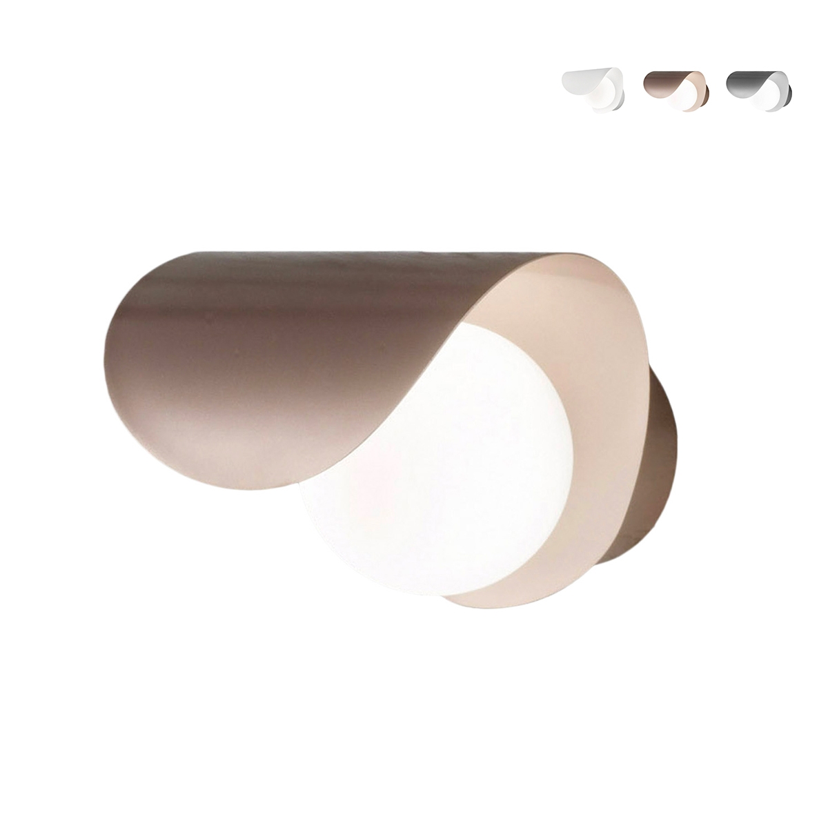 Applique lampada da parete LED moderna in metallo vetro soffiato Adria-P Promozione Applique lampada da parete LED moderna in metallo vetro soffiato Adria-P Promozione