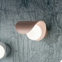 Applique lampada da parete LED moderna in metallo vetro soffiato Adria-P Vendita