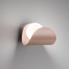Applique lampada da parete LED moderna in metallo vetro soffiato Adria-P Saldi