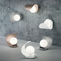 Applique lampada da parete LED moderna in metallo vetro soffiato Adria-P Prezzo