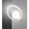 Lampada applique LED da parete di design in metallo con dimmer Hector Offerta