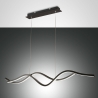 Lampada a sospensione moderna LED con design ondulato Sinuo Sconti