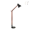 Lampada da terra piantana in stile nordico da soggiorno ufficio Sveva-A Promozione