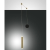 Lampadario moderno a LED in metallo con diffusore tubolare Prado-D Offerta