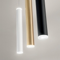 Lampada LED a sospensione moderna con diffusore tubolare Prado-C Stock