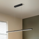 Lampadario cucina soggiorno a LED design moderno rettangolare Ling-S Vendita