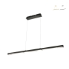 Lampadario cucina soggiorno a LED design moderno rettangolare Ling-S Promozione
