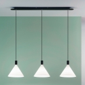 Lampadario con 3 luci per cucina soggiorno stile classico Vincent-LS Promozione