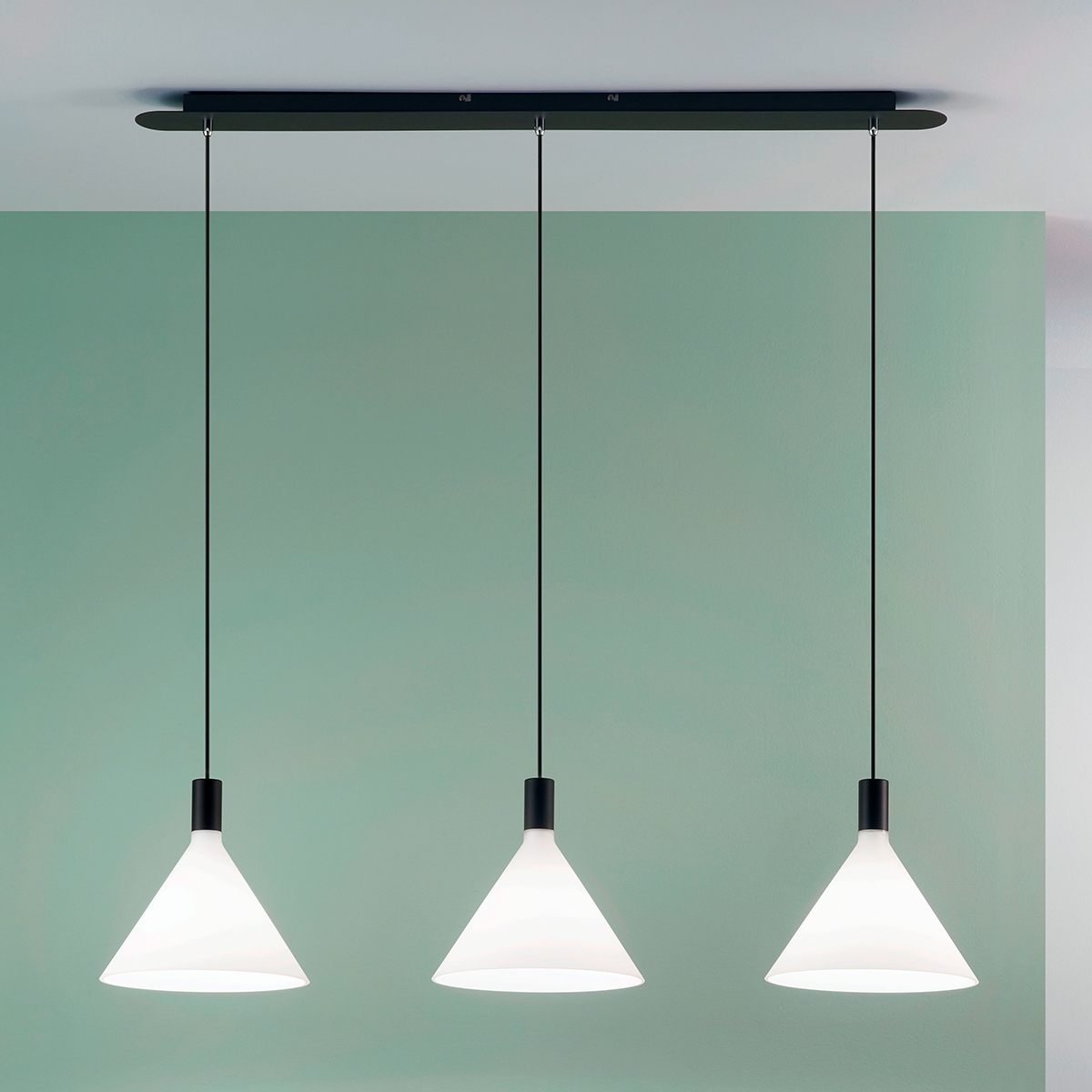 Lampadario con 3 luci per cucina soggiorno stile classico Vincent-LS Promozione