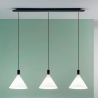 Lampadario con 3 luci per cucina soggiorno stile classico Vincent-LS Promozione