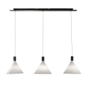 Lampadario con 3 luci per cucina soggiorno stile classico Vincent-LS Vendita