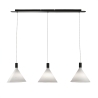 Lampadario con 3 luci per cucina soggiorno stile classico Vincent-LS Vendita