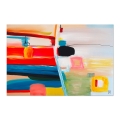 Quadro astratto 120x80cm dipinto moderno soggiorno camera da letto Kyolt Promozione