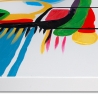 Quadro moderno astratto 120x70cm dipinto multicolore su tela Luma Offerta