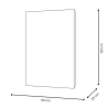 Quadro astratto moderno 80x120cm dipinto multicolore in rilievo Arket Saldi