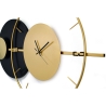 Orologio da parete 81x50cm design moderno metallo dorato Tempo Saldi
