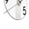 Orologio da parete design moderno minimal 65x60cm in metallo Rondo Offerta