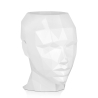 Vaso decorativo design volto femminile in vetroresina laccata Ruzid-L Vendita