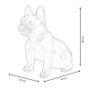 Scultura pop art bulldog francese statua in resina multicolore Forma XL Catalogo