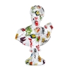 Busto decorativo scultura pop art in resina effetto graffiti Snark-PA Sconti