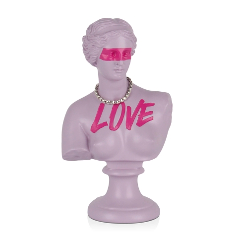 Scultura moderna in resina busto decorativo neoclassico Snark-X Promozione