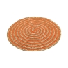 Set di 6 tovagliette tonde in paglia intrecciata Ø38cm Spiral Color Caratteristiche