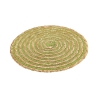 Set di 6 tovagliette tonde in paglia intrecciata Ø38cm Spiral Color Misure