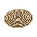 Set di 6 tovagliette tonde in paglia intrecciata Ø38cm Spiral Color Prezzo