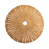 Set di 6 tovagliette tonde effetto paglia intrecciata Ø38cm Nature Offerta